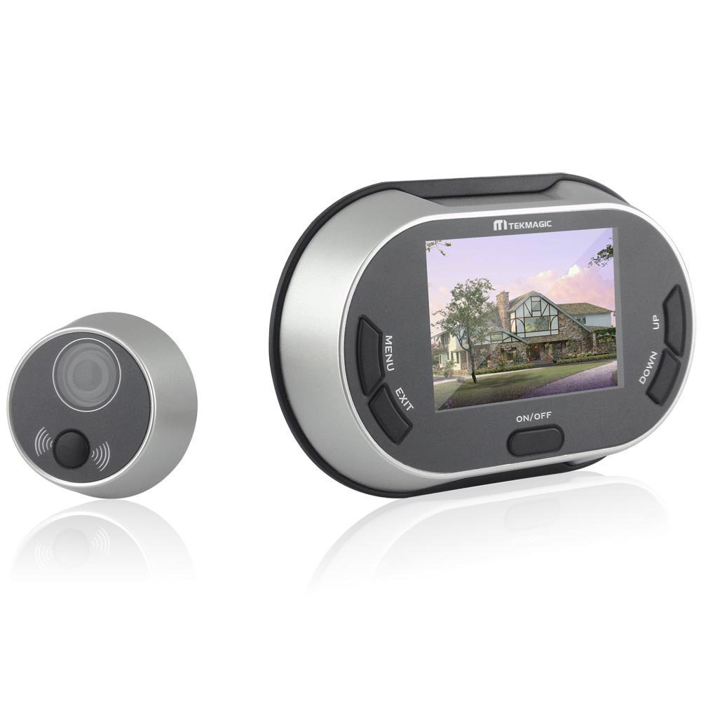Spioncino LCD 3.5 Pollici HD Spioncino Digitale Wireless Con Schermo 3.5 720P HD | Angolo 120° | Monitoraggio Casa 24/7 | Antieffrazione Sistema Sicurezza Casa Anti Effrazione Facile Installazione
