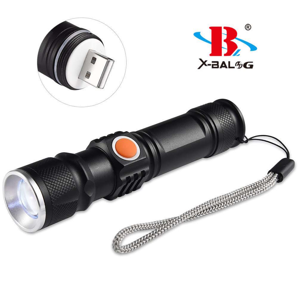 Binwo super luminoso 2000 lumen Handheld mini CREE LED torcia luce obiettivo zoom con messa a fuoco regolabile 5 modalità 